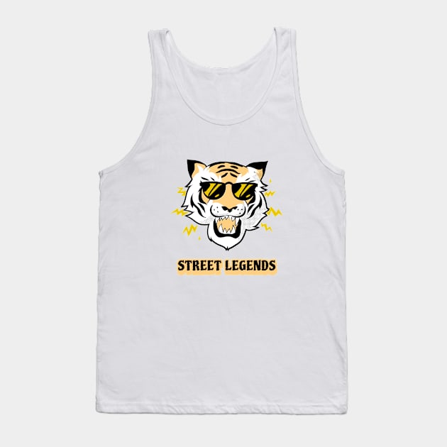 Street Legends Tank Top by Mad Art